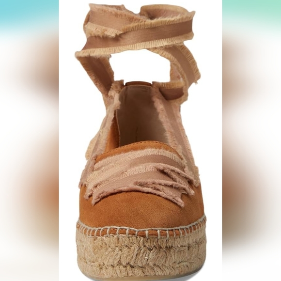 FREE PEOPLE Destino Suede Lace-up Espadrilles - Picture 2 of 5